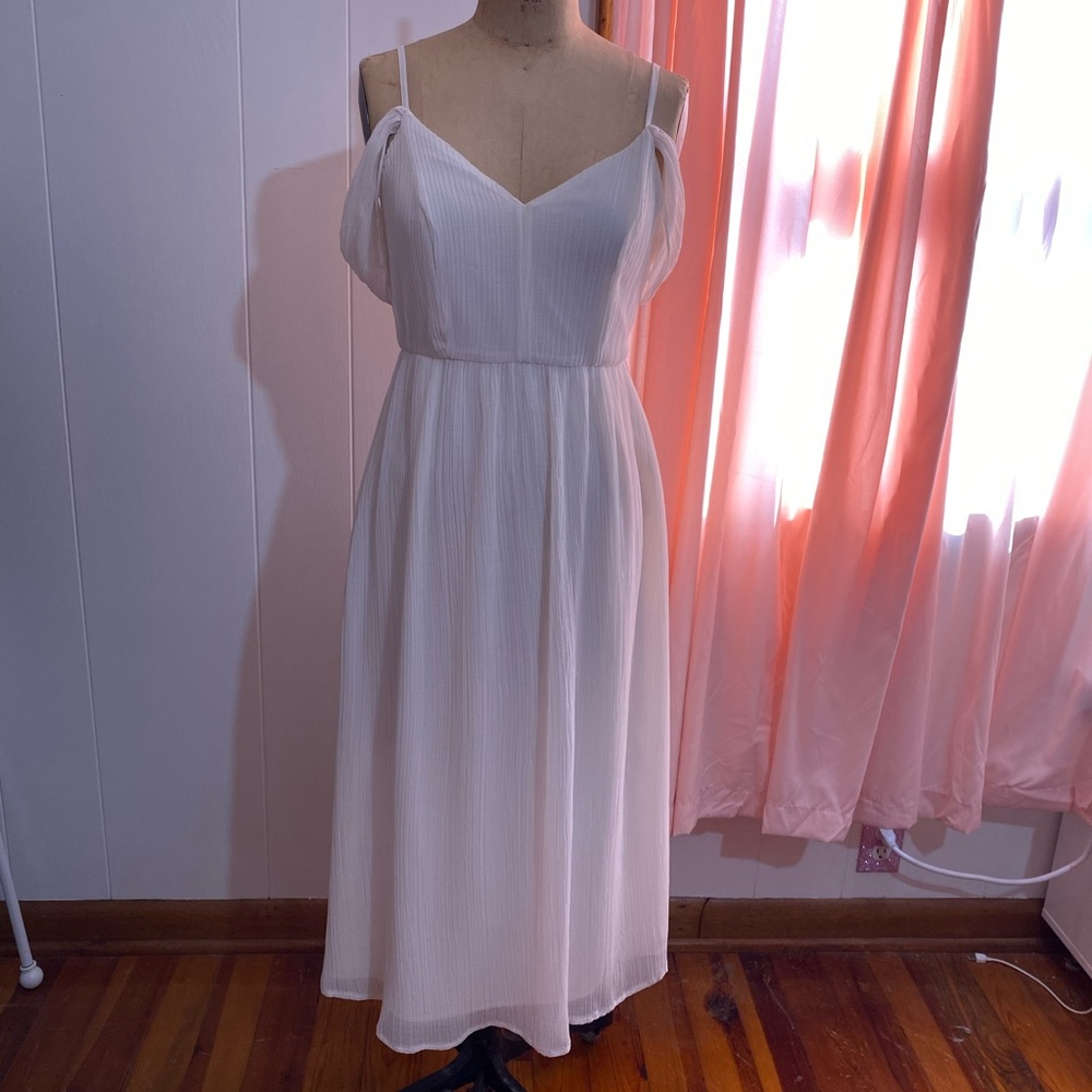 Cream Express Dress